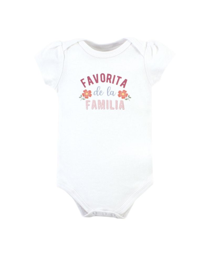 Baby Girls Hudson Cotton Bodysuits 5-Pack