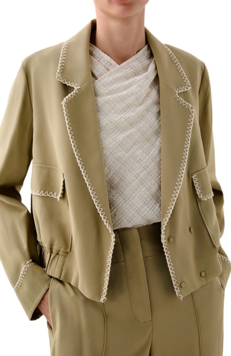 Women's Safari Stitching Blazer