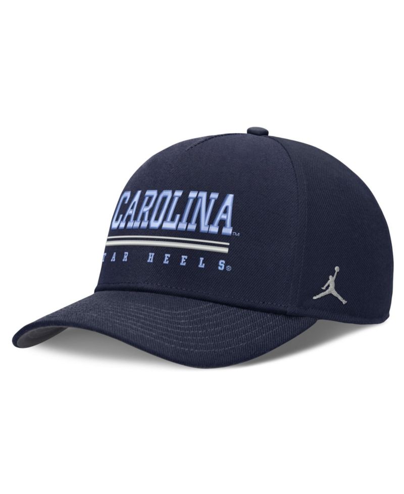 Men's Navy North Carolina Tar Heels 2026 Sideline Dri-FIT Rise Adjustable Hat