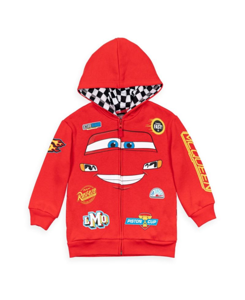 Boys Winnie the Pooh Incredibles Cars Fleece Zip Up Cosplay Hoodie to (18 Months - 18-20)