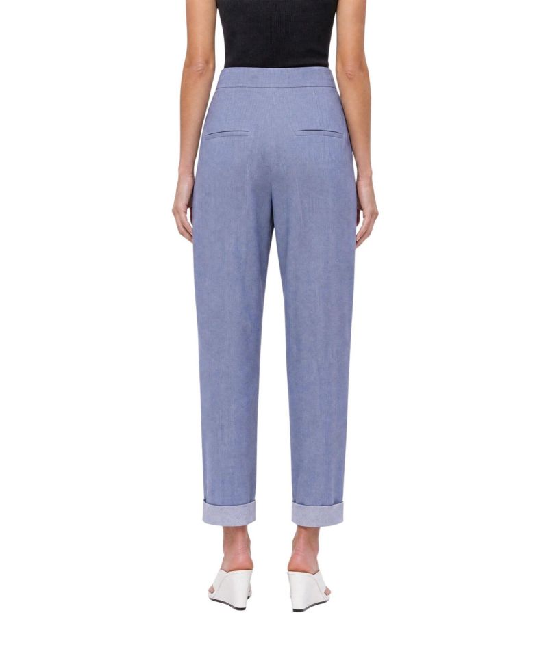 Women's Tie Detail Pleated Trousers