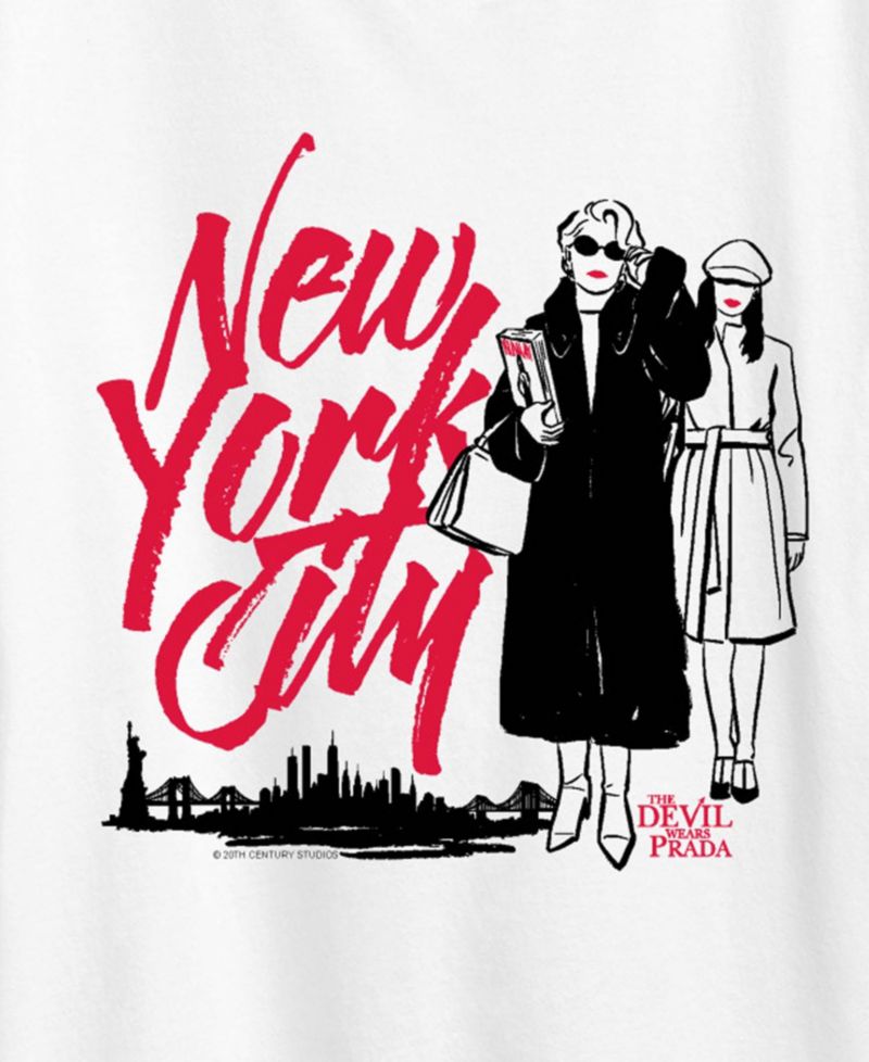 Plus Size The Devil Wears Prada New York City Andy and Miranda Short-Sleeve T-Shirt