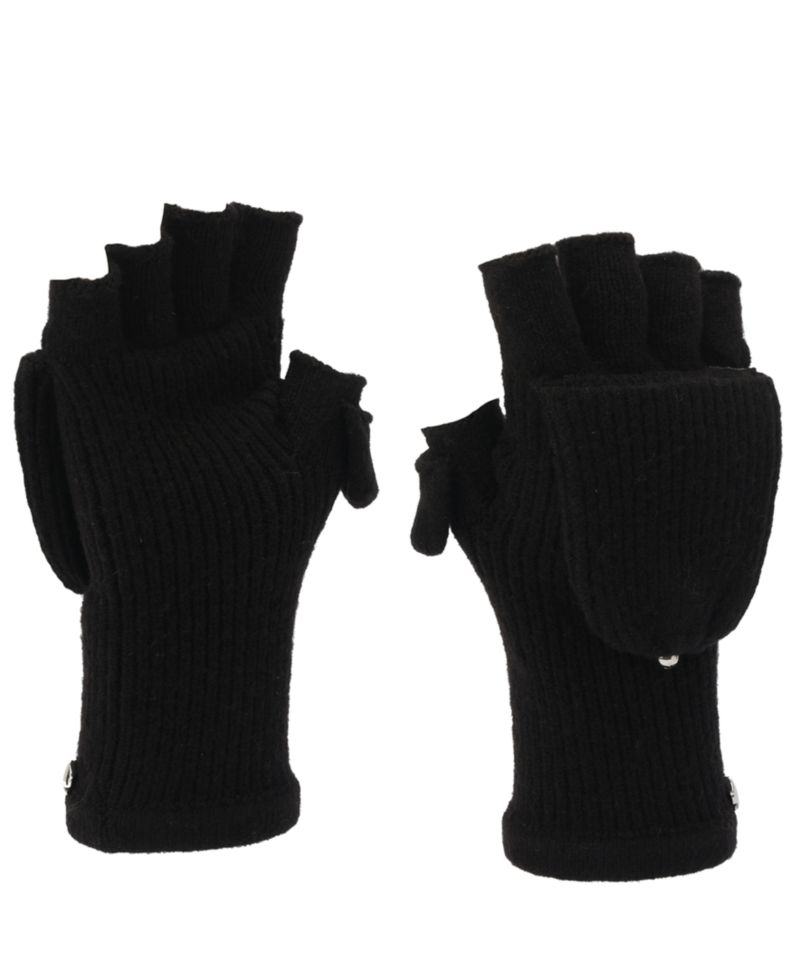 Women's Knit Pop Top Mittens