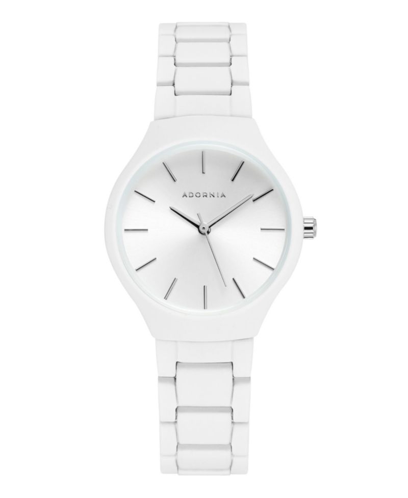 Women's White Stockholm White Face Watch