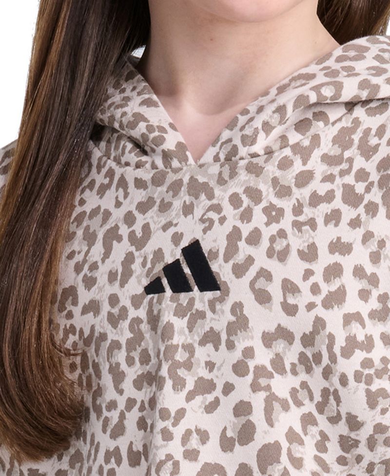 Girls' 8-16 Long-Sleeve Heather Drop Shoulder Sweatshirt
