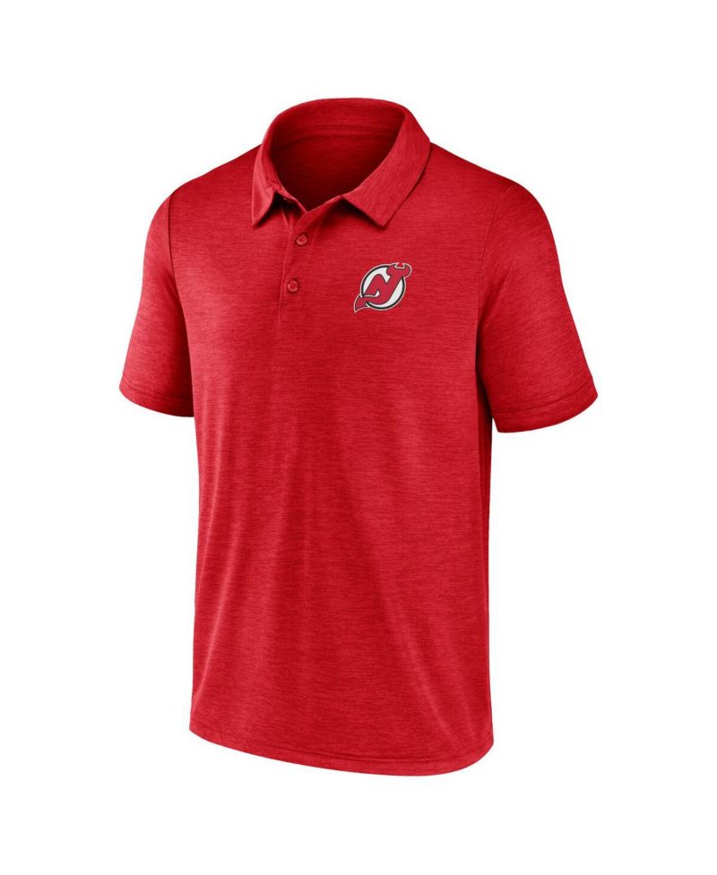 Men's Red New Jersey Devils Unstoppable Polo Shirt