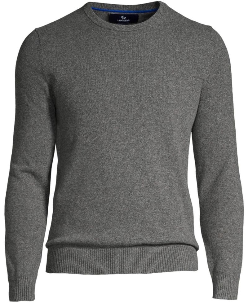Big & Tall Fine Gauge Cashmere Sweater