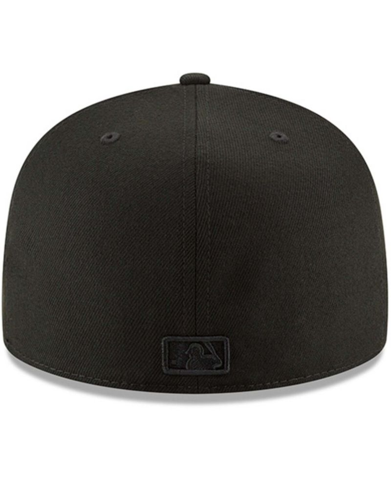 Men's Black Boston Red Sox Primary Logo Basic 59FIFTY Fitted Hat