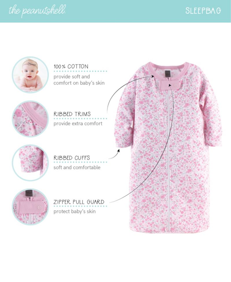 Baby Girls Newborn Layette Gift Set for Girls, Shower Gift Essentials, Pink, White