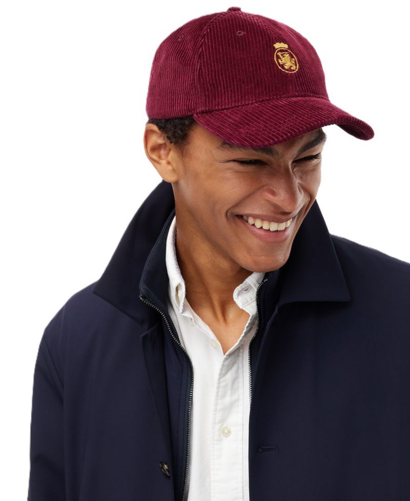 Men's American Icons Corduroy Embroidered Baseball Cap