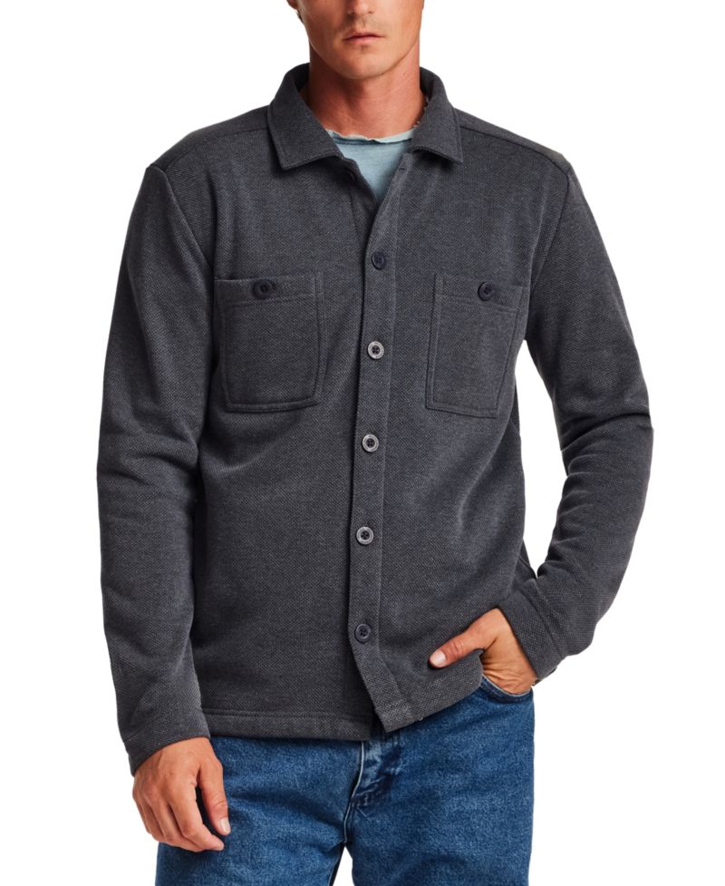 Men's Pebble Fleece Shirt Jacket