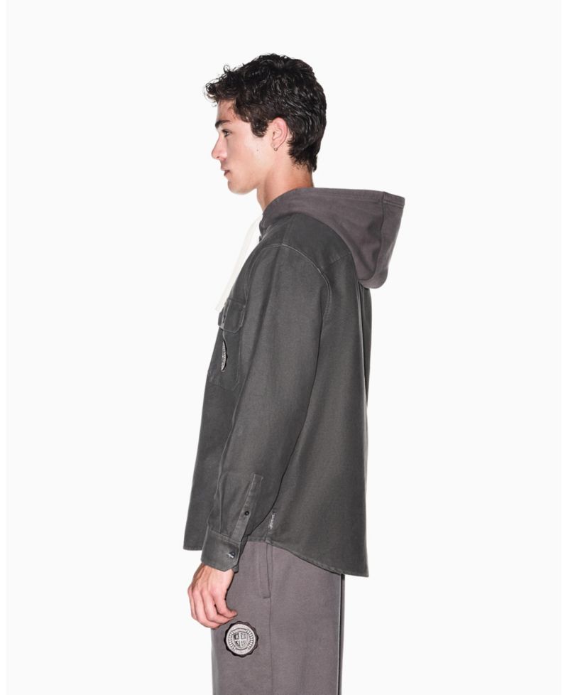 Men's Crossover Hooded Jacket