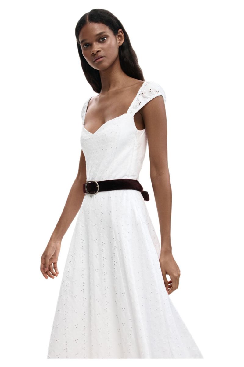 Women's Midi embroidered dress