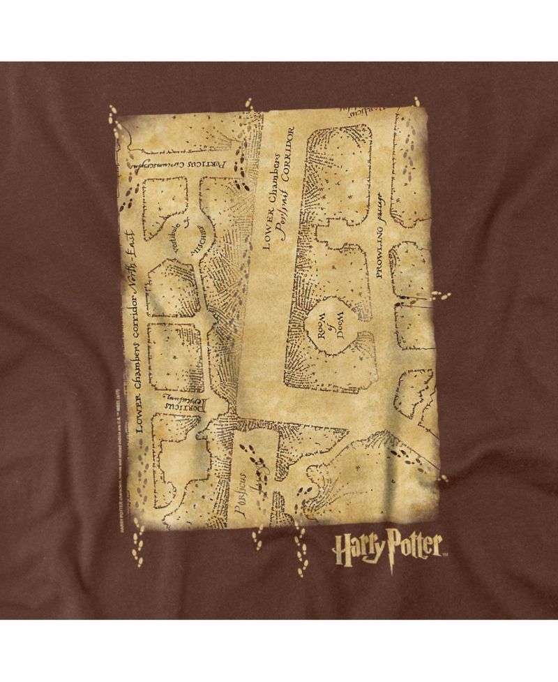 Big & Tall Marauders Map Interior T-Shirt
