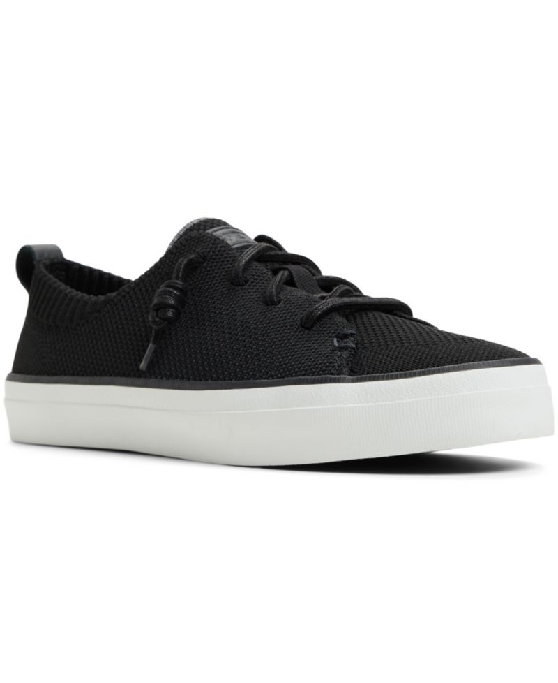 Women's Crest Vibe Knit Lace-Up Sneakers