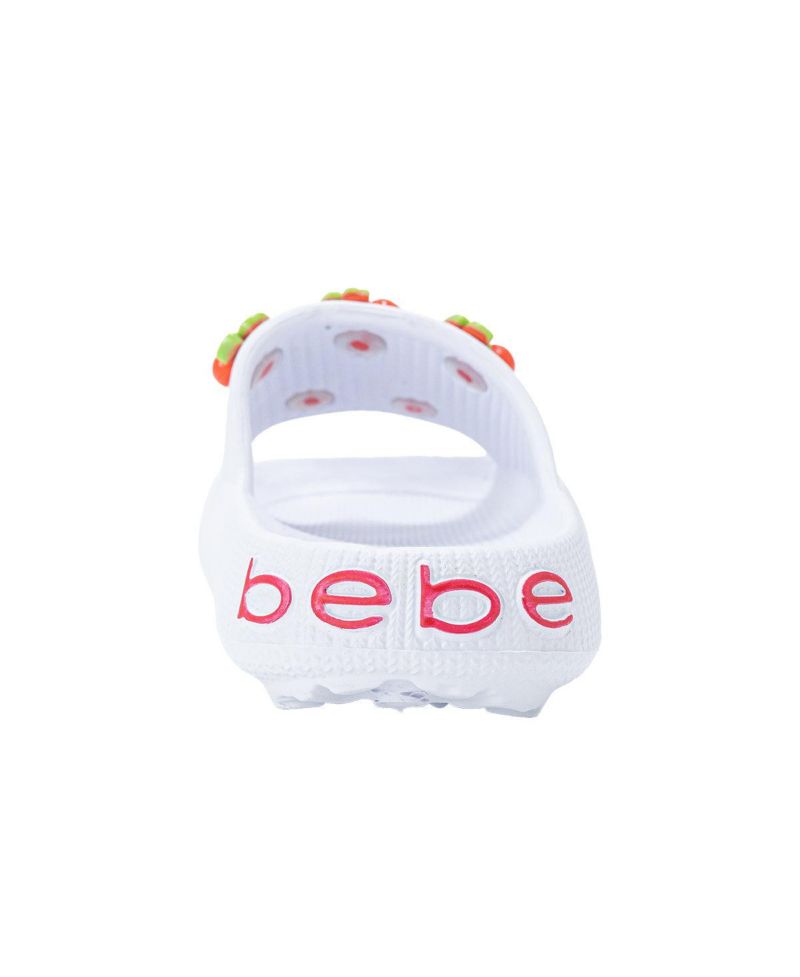 Little Girls Girls EVA Slide - Lightweight Comfy Slide Sandals with Cherry Charms