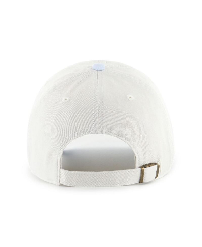 Women's White/Light Blue New York Yankees Gelato Two-Tone Clean Up Adjustable Hat