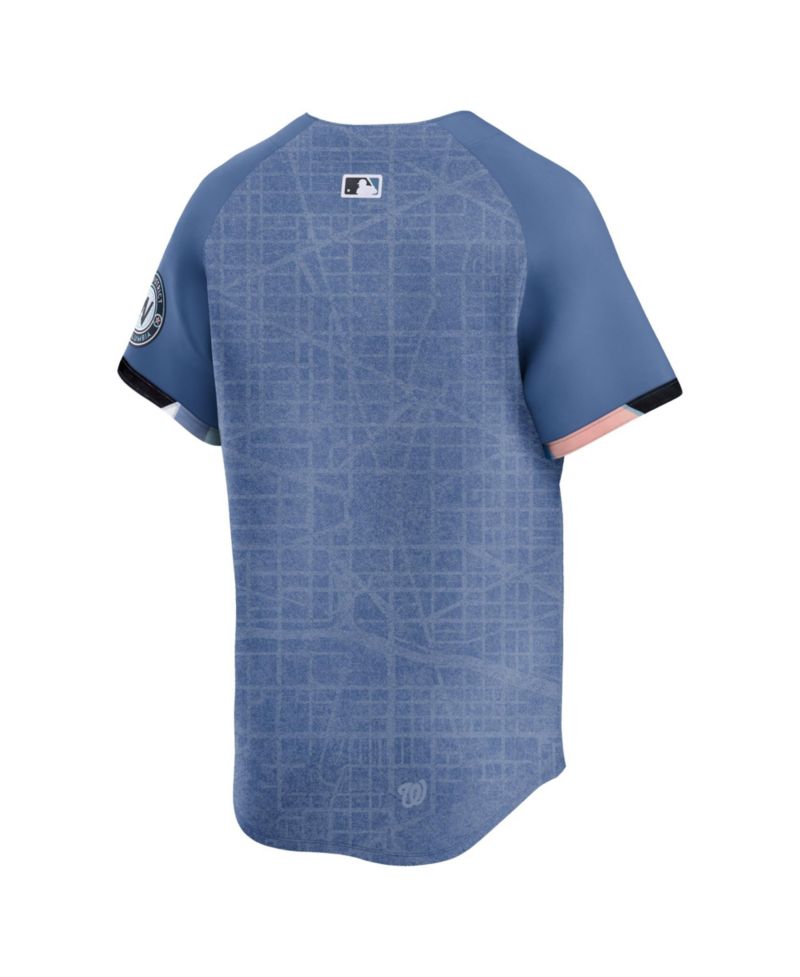 Men's Blue Washington Nationals 2025 City Connect Limited Jersey