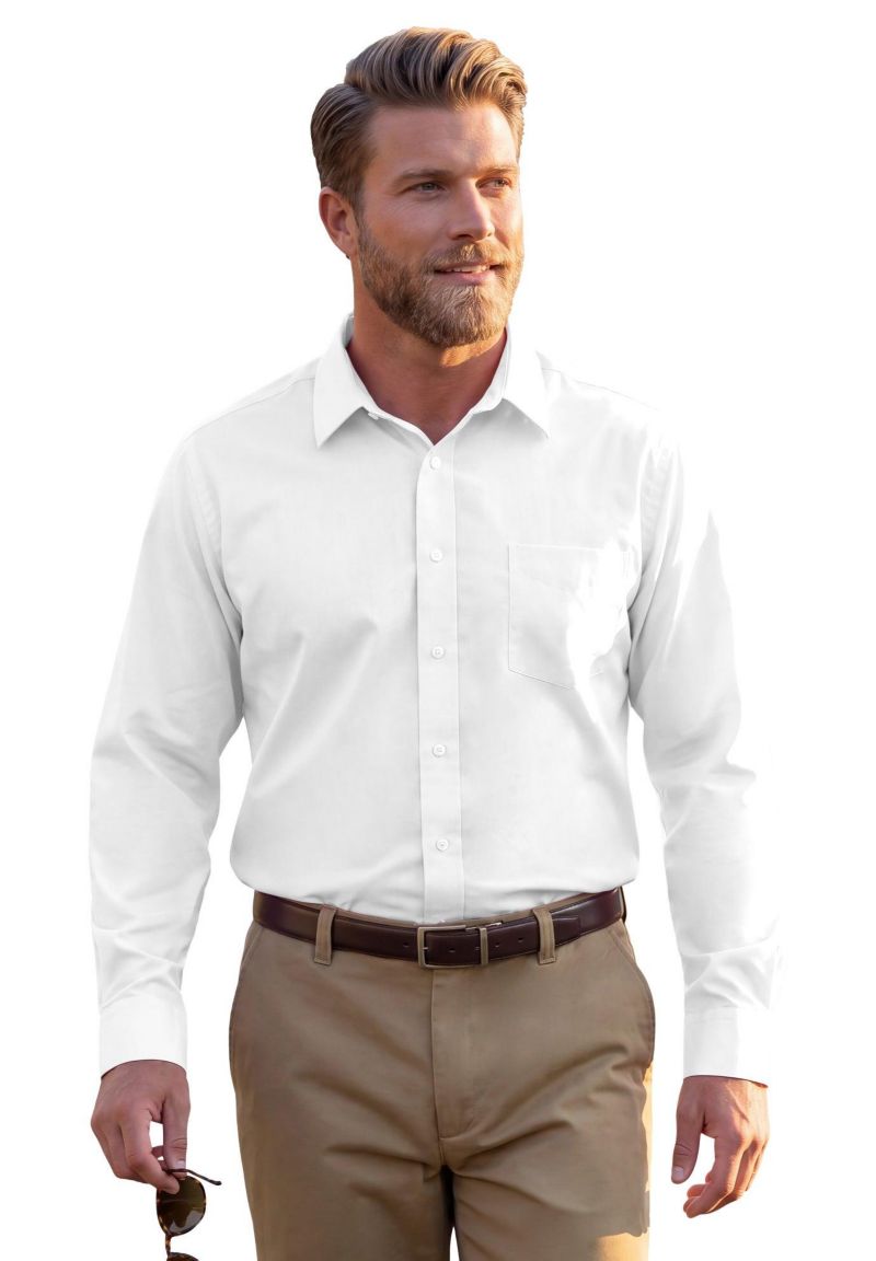 Men's Wrinkle-Free Dress Shirt
