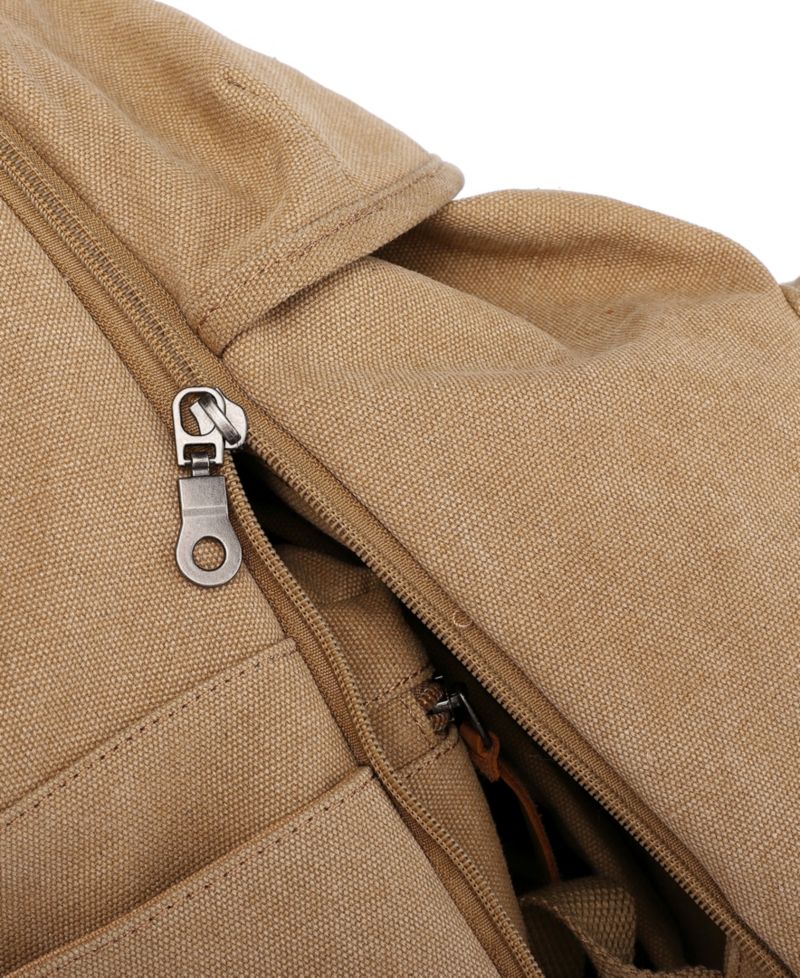 Trail and Tree Double Canvas Backpack Handbag