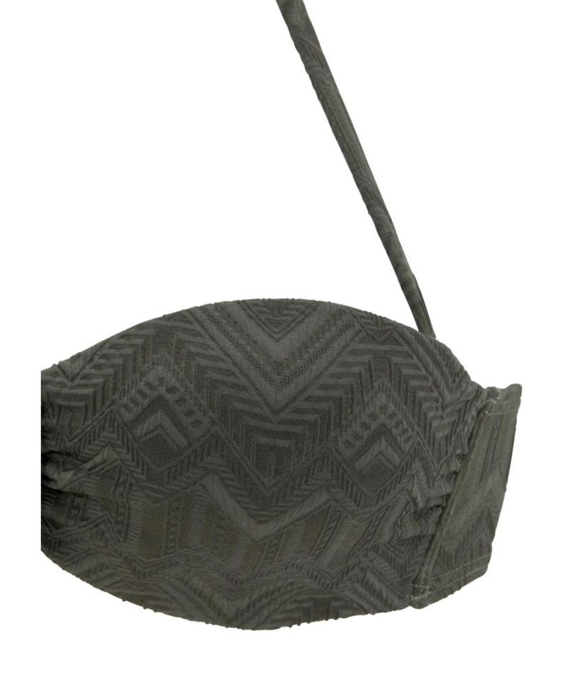 Women's Textured Everyday Comfort Underwire Bikini Top