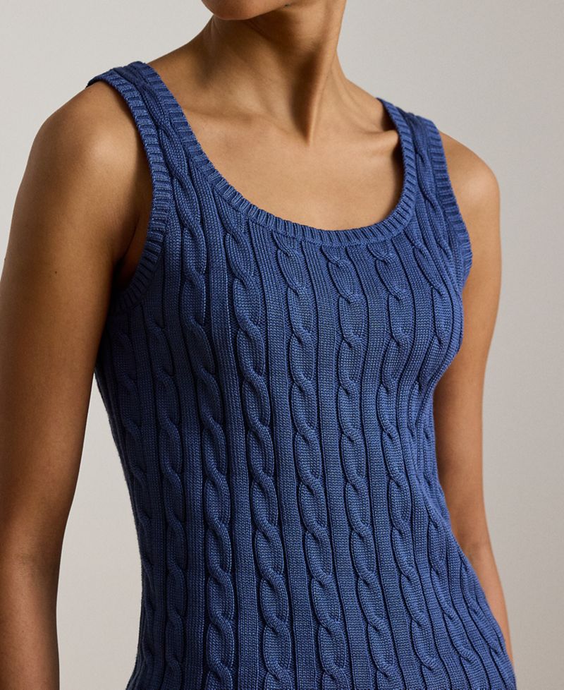 Women's Slim-Fit Sleeveless Sweater