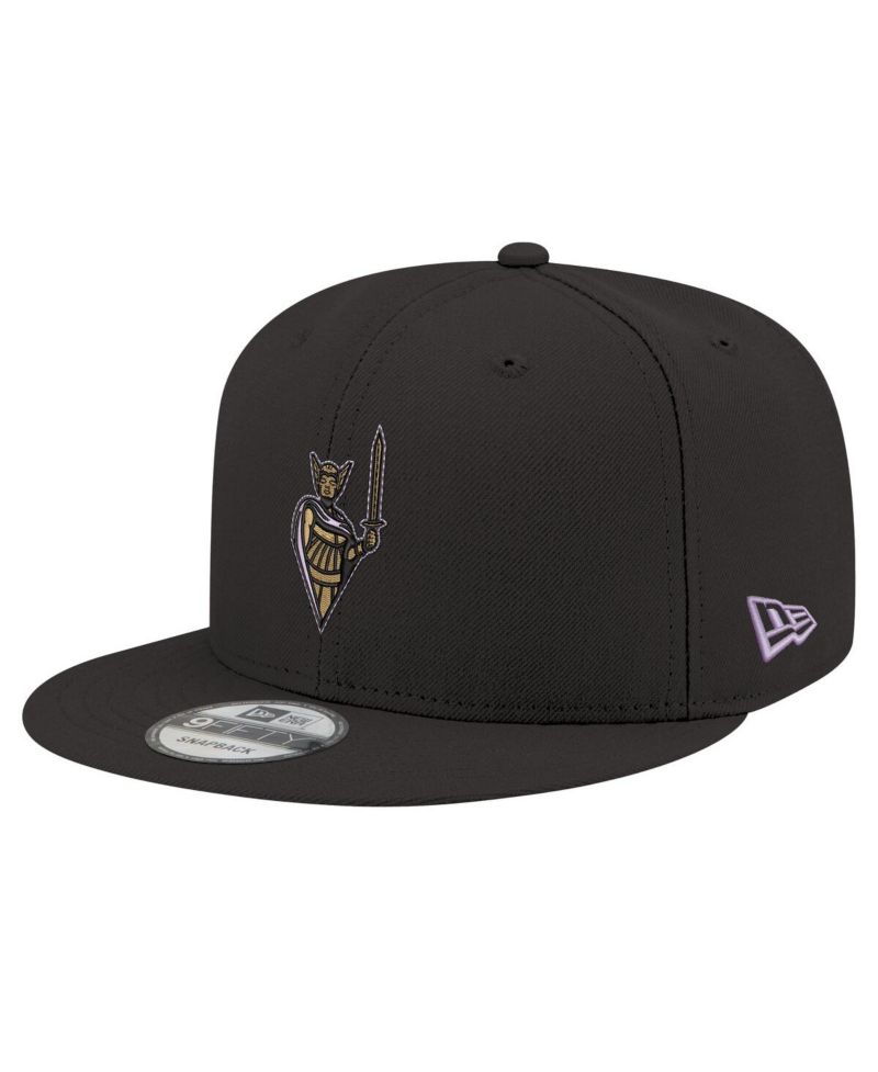 Men's and Women's Eclipse Black Golden State Valkyries Logo 9FIFTY Snapback Hat