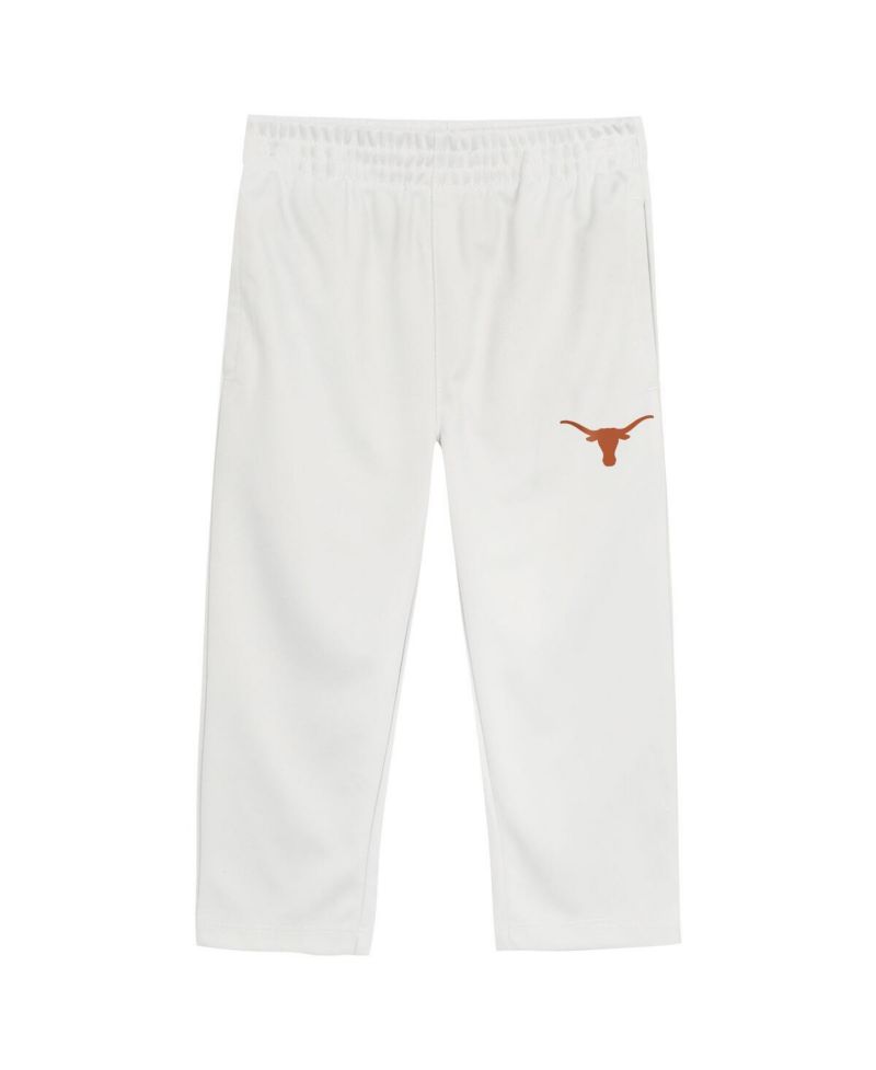 Baby Boys and Girls 2-Piece Texas Orange Texas Longhorns Team Logo Red Zone Top and Pants Set