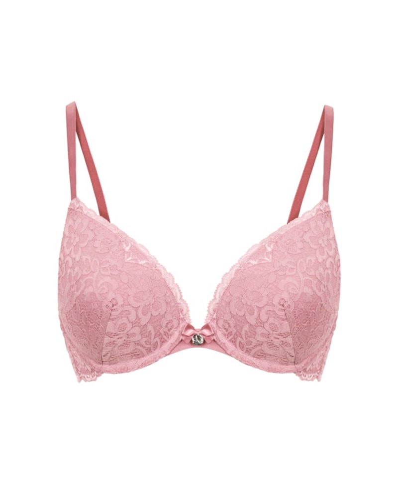 Hunkemoller Women's Marine Padded Underwired Push-Up Bra