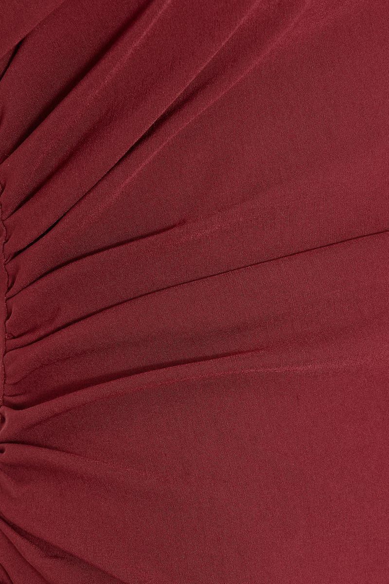 Plus Size Bengaline Bandeau Midi Dress