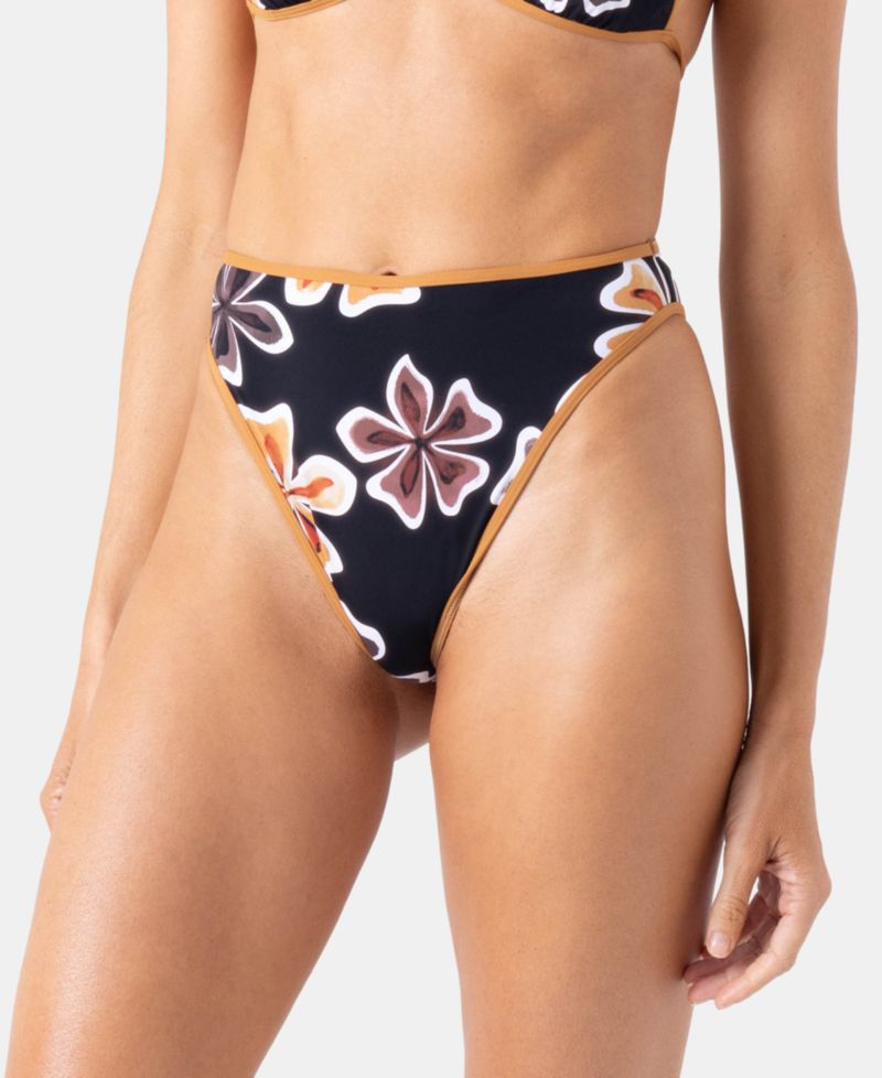 Women's Playa Hermosa Reversible Mini Tiki Triangle Bikini Top and Swim Hipster Bottoms