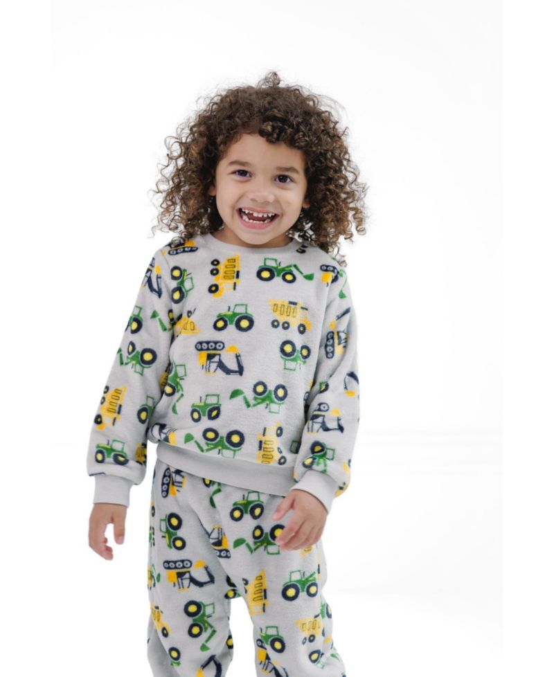 Baby Boys' ( 0TO 3 to 24 M )2-Piece Fleece Sweatshirt and Pants Set