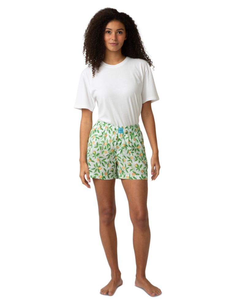 Women's Cotton Pajama Voile Boxer Short