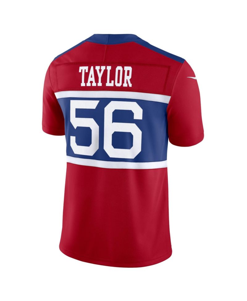 Men's Lawrence Taylor Century Red New York Giants Alternate Vapor F.U.S.E. Retired Player Limited Jersey