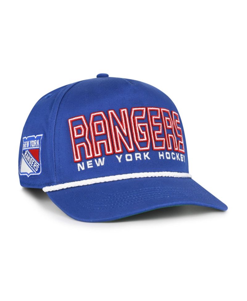 Men's '47 Blue New York Rangers Byline Hitch Adjustable Hat