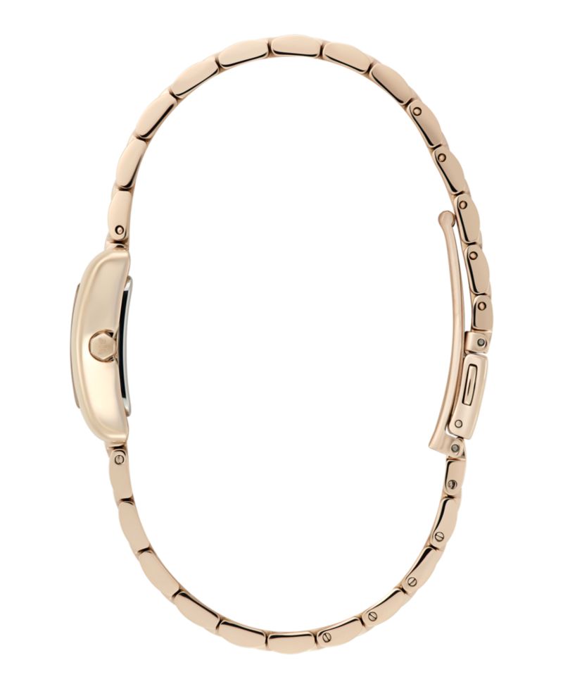 Women's Mini Grove Rose Gold Tone Stainless Steel Bracelet Watch, 16mm