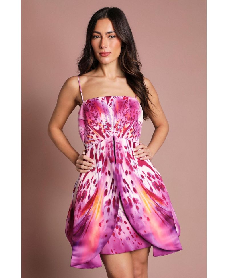 Women's Muse Floral-Print A-Line Mini Dress