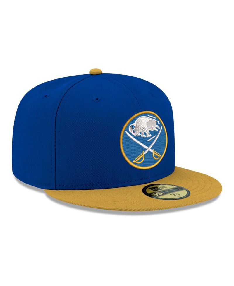 Men's Royal Buffalo Sabres Core Logo Two-Tone 59FIFTY Fitted Hat