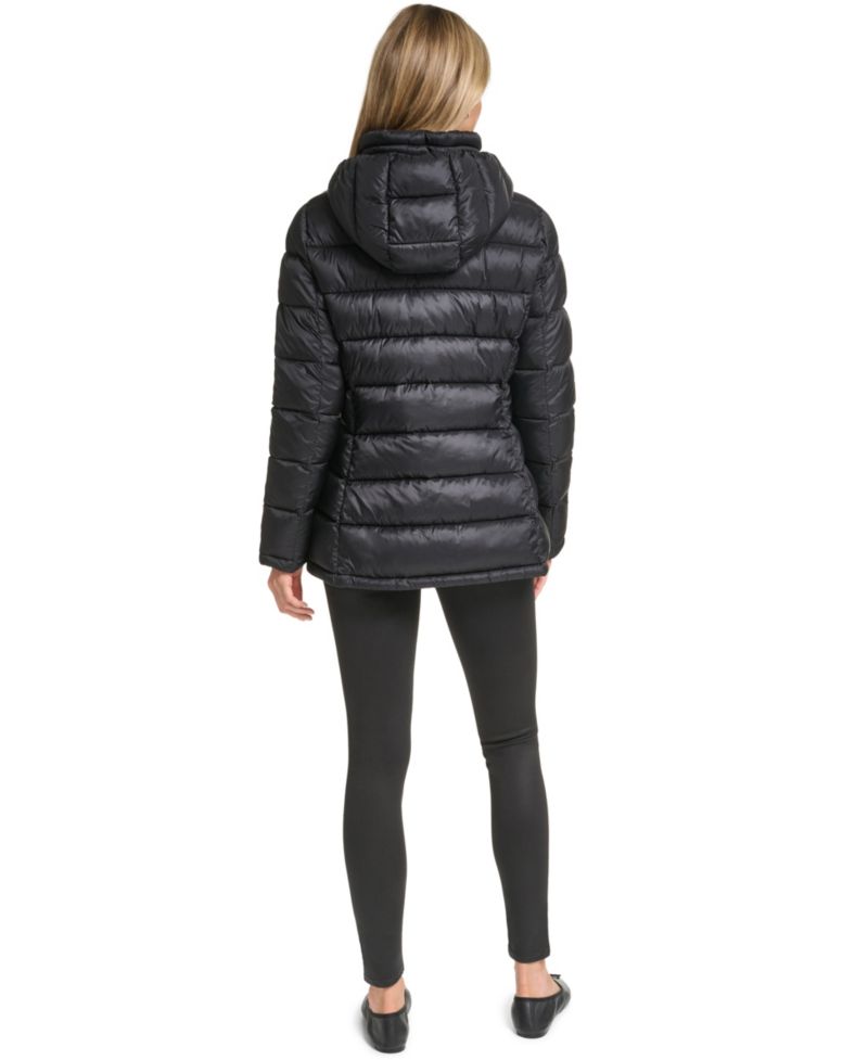 Women's Packable Hooded Puffer Coat