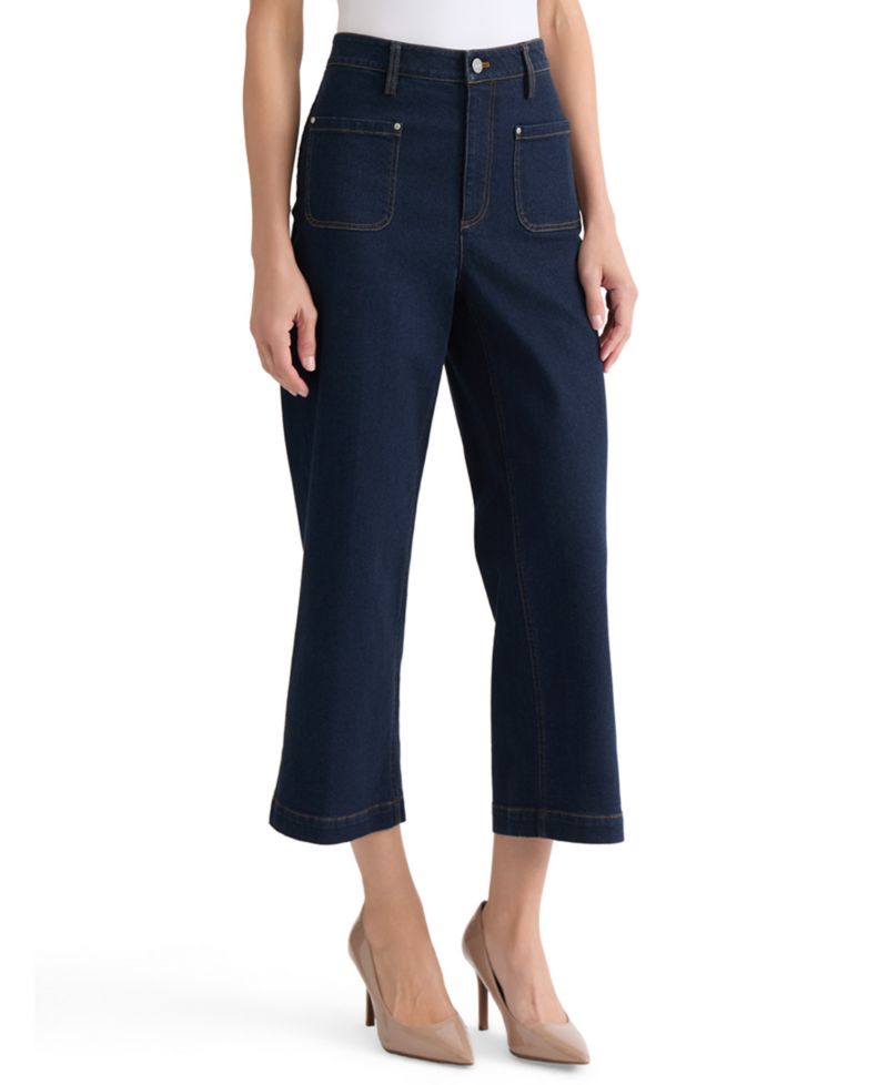 Women's Lexington Wide-Leg Ankle Jeans