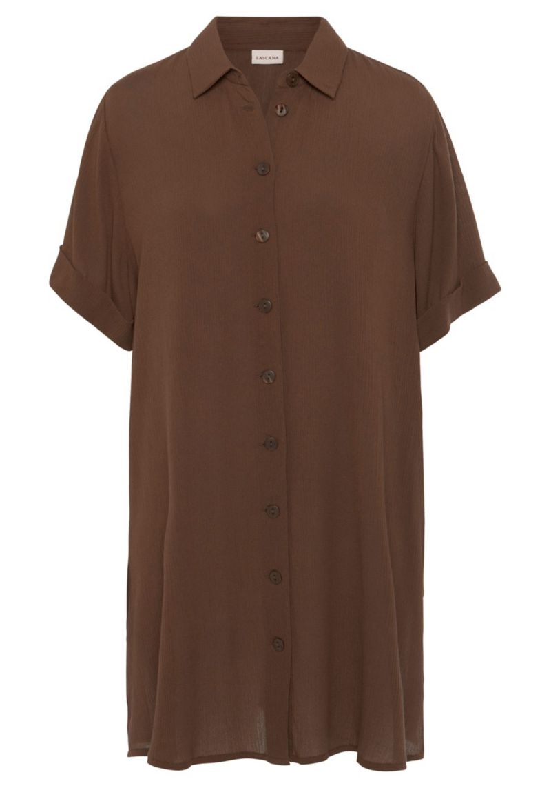 Women's Viscose Multiway Short Sleeve Top Blouse