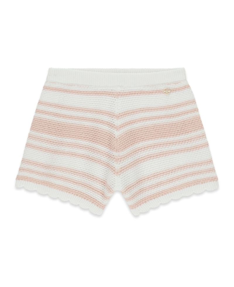 Girls' 7-16 Crochet Pull-On Shorts