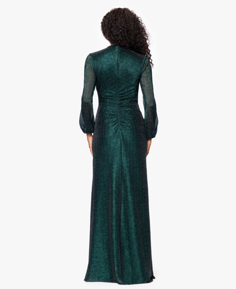 Women's Long Sleeve Ball Gown