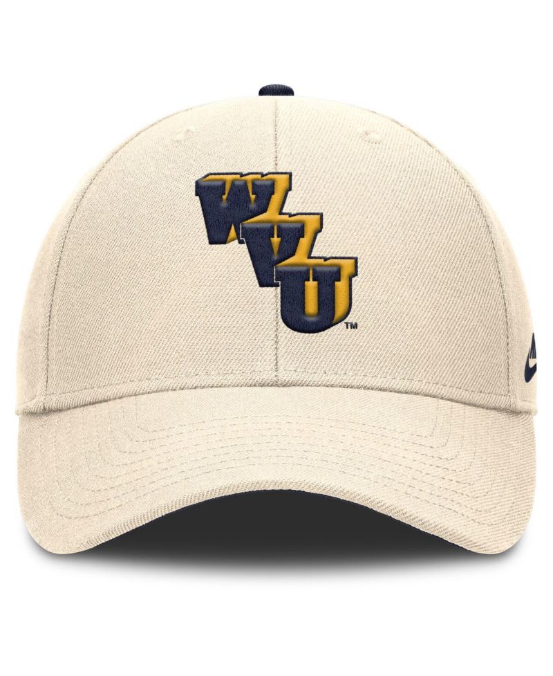 Men's Natural West Virginia Mountaineers Rise Legacy Adjustable Hat