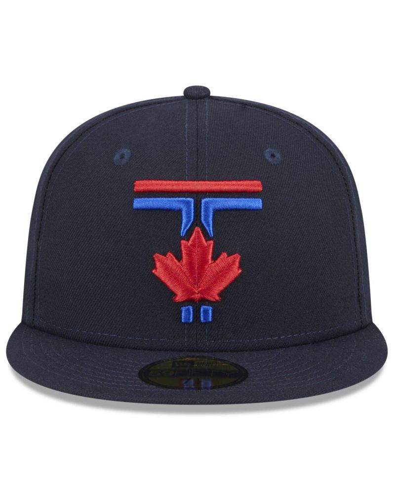 Men's Navy Toronto Blue Jays 2024 City Connect 59FIFTY Fitted Hat