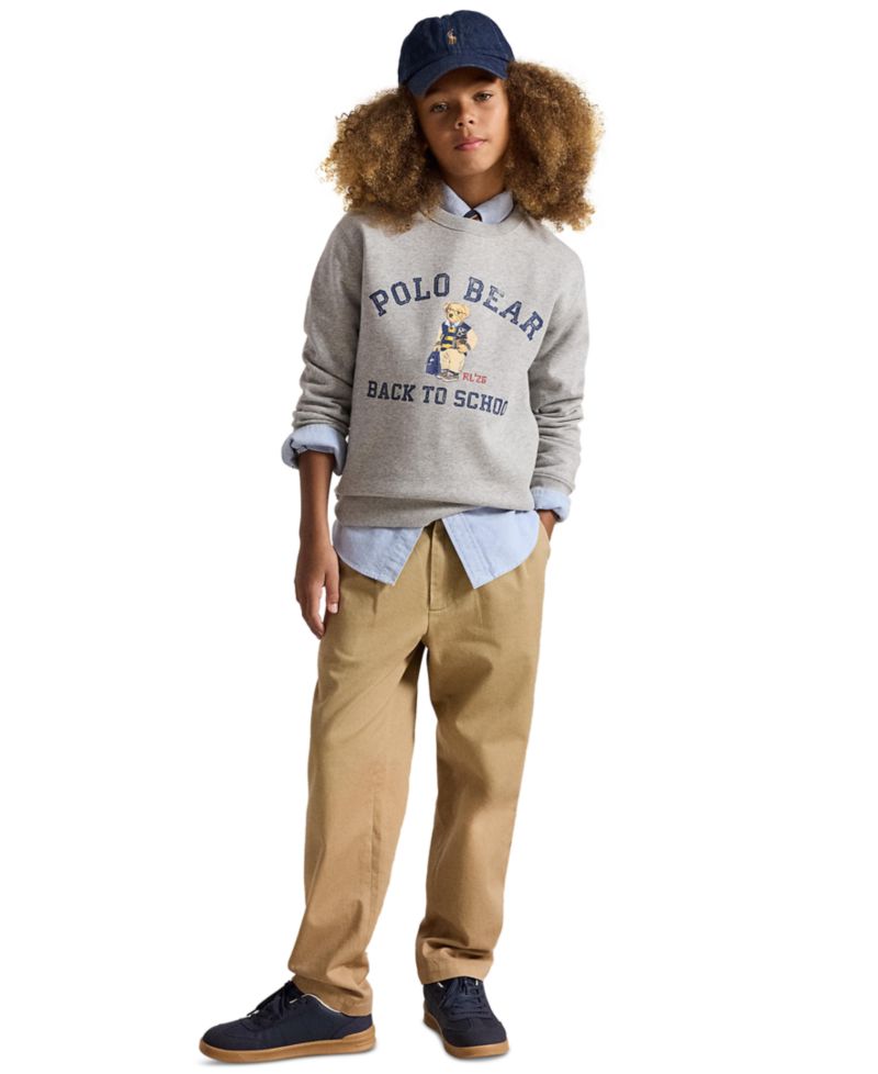 Boys' 8-20 Polo Bear Fleece Sweatshirt