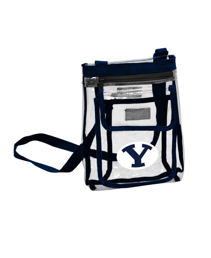 BYU Cougars Logo Clear Crossbody Bag