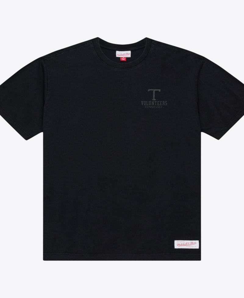 Men's Black Tennessee Volunteers Monochrome Icon T-Shirt