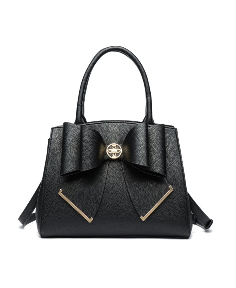 Poppy Bowtie Top Handle Satchel Bag