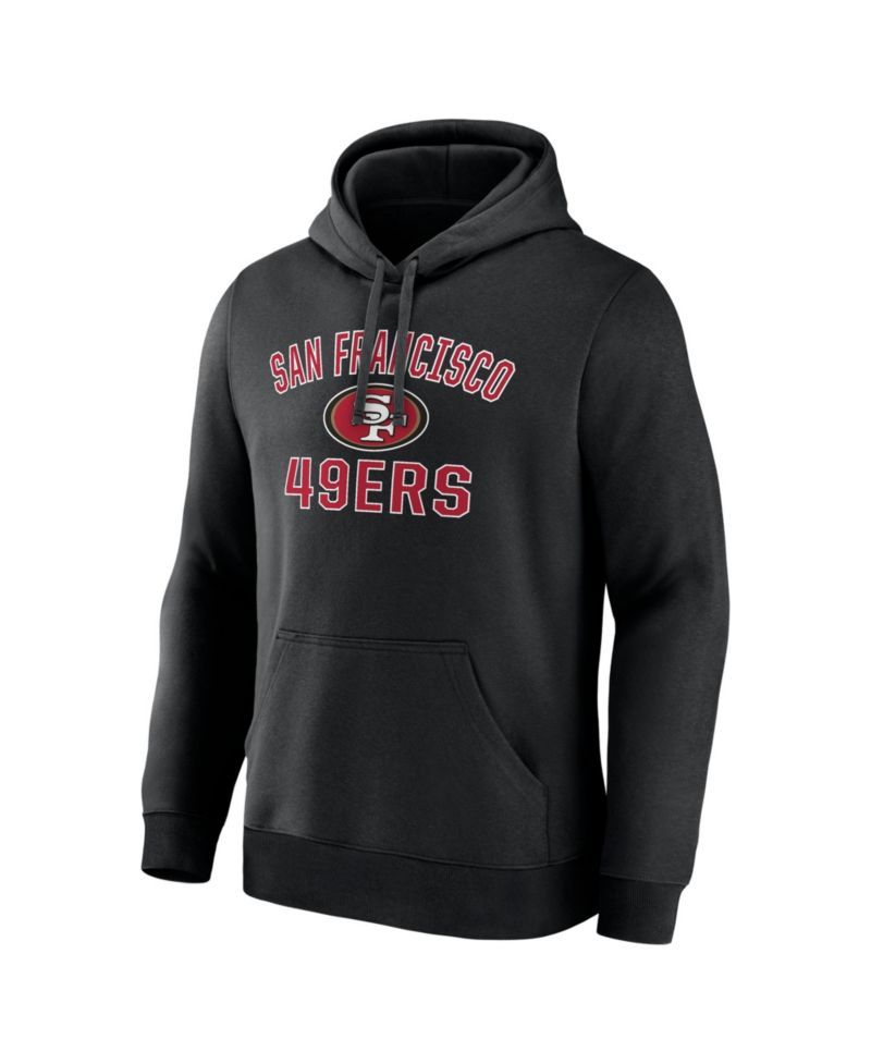 Men's Black San Francisco 49ers Arch Victory Hoodie
